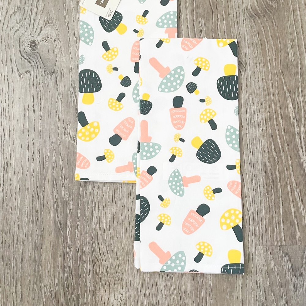 Mushroom Tea towels